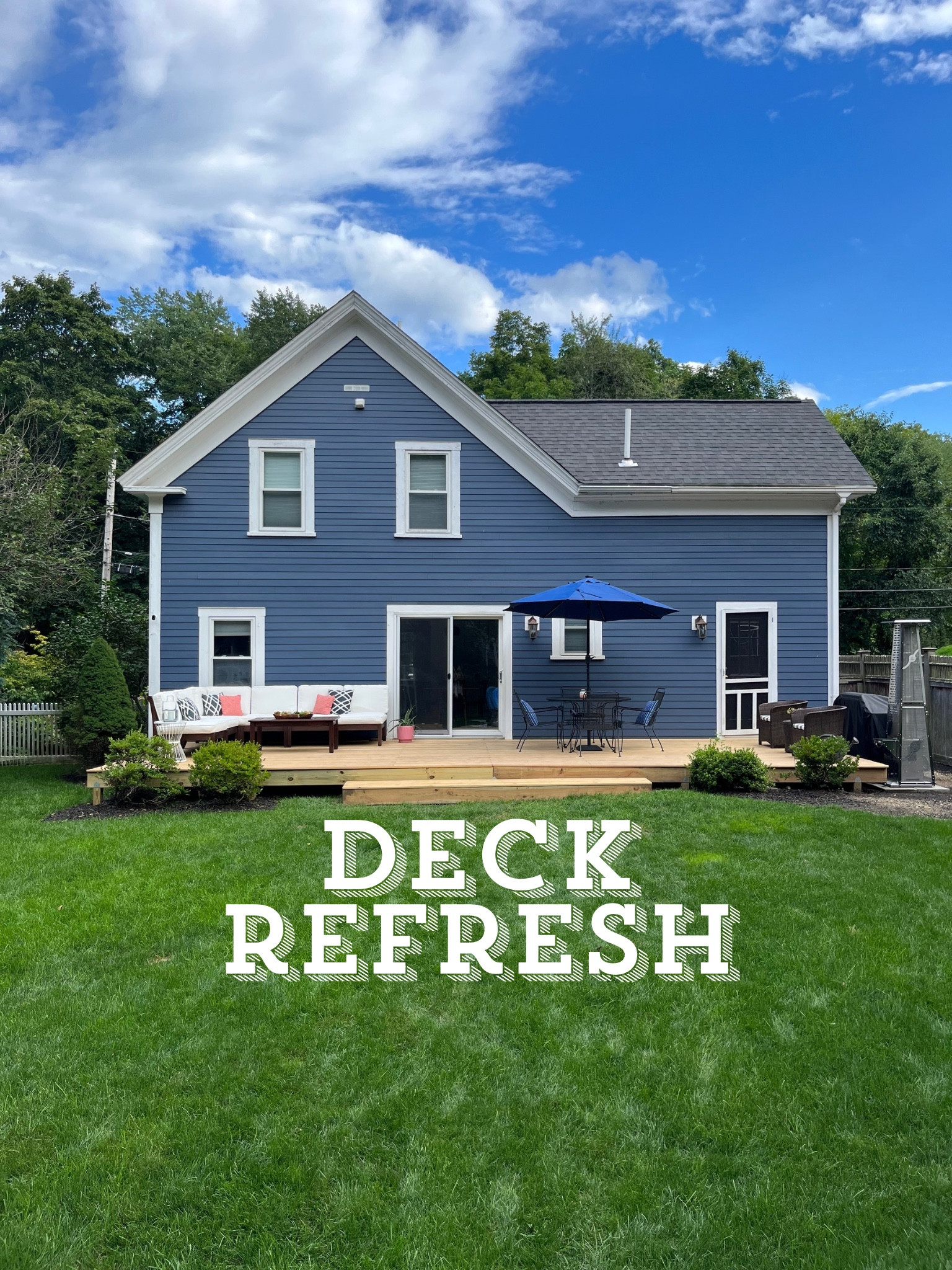 My DIY deck refresh materials 💪🏼

#LTKHome