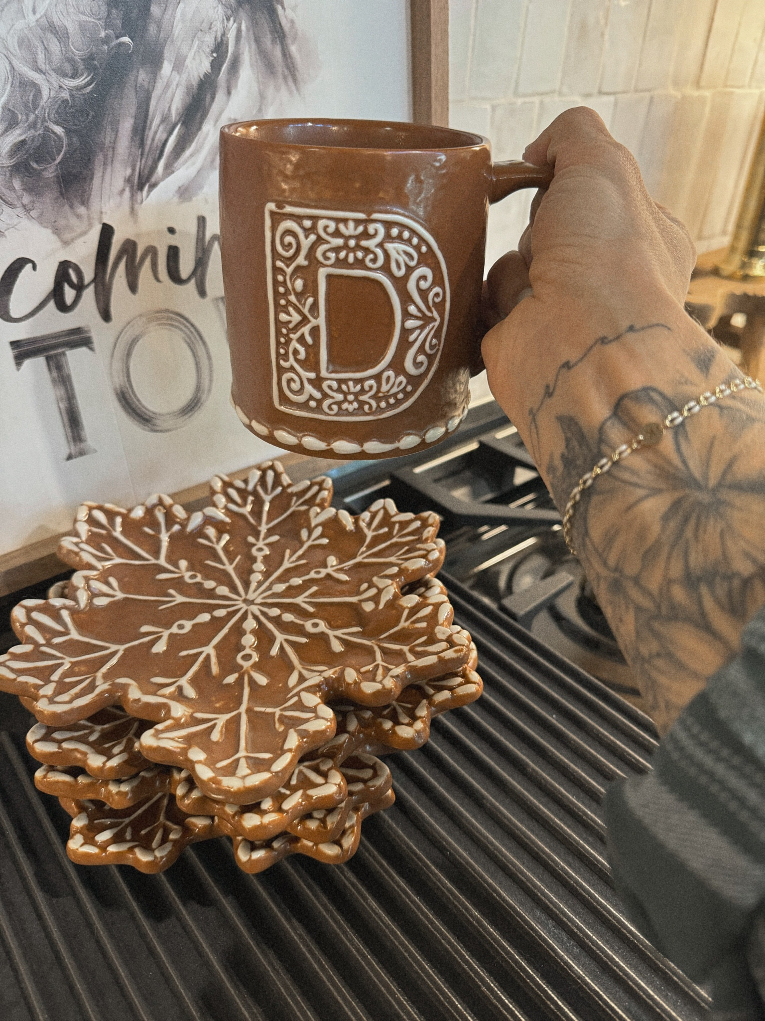 Cutie gingerbread collection from Pottery Barn🤎🎄 s/o to my mama! These alphabet mugs are on sale for $8 right now! SO PRETTY!

Pottery barn / holidays / seasonal / gift idea / for her / cozy / kitchen / Holley Gabrielle 

#LTKHome #LTKFindsUnder50 #LTKHoliday