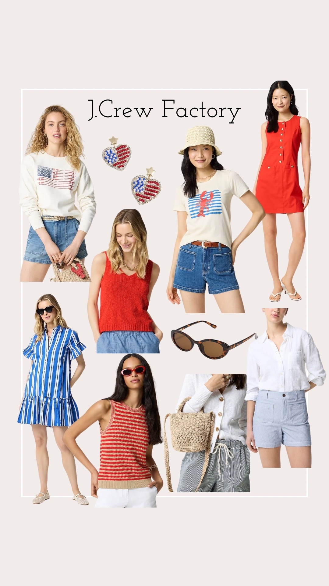 J.Crew Factory new arrivals! 🇺🇸 

#LTKSummerEdit #LTKSaleAlert #LTKOver40