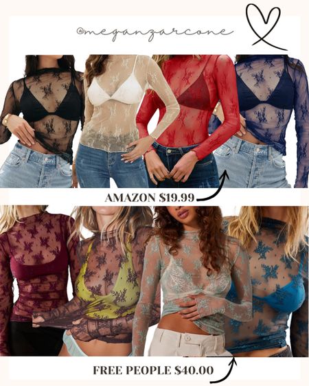 Spend vs Splurge

Free People inspired Amazon Lace Top ~

I wear size Medium in FP and size large in Amazon.  The  difference between the two brands is that Free People’s version has the finger hole and  Amazon’s version does not.  I personally like the finger hole so I prefer FP, but if you don’t care about that - then go AMAZON allll day!

Amazon style | Free People style | look for less | affordable fashion | spring outfit | spring style | vacation look | Easter outfit 





#LTKover40 #LTKfindsunder50 #LTKstyletip