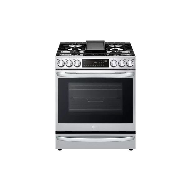 LG 6.3 cu ft. Smart Wi Fi Enabled ProBake Convection(R) InstaView(TM) Gas Slide in Range with Air... | Walmart (US)