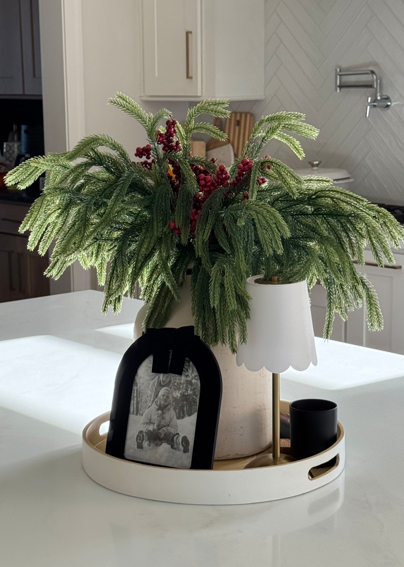 Winter Kitchen Island Styling 

#LTKFindsUnder50 #LTKHome