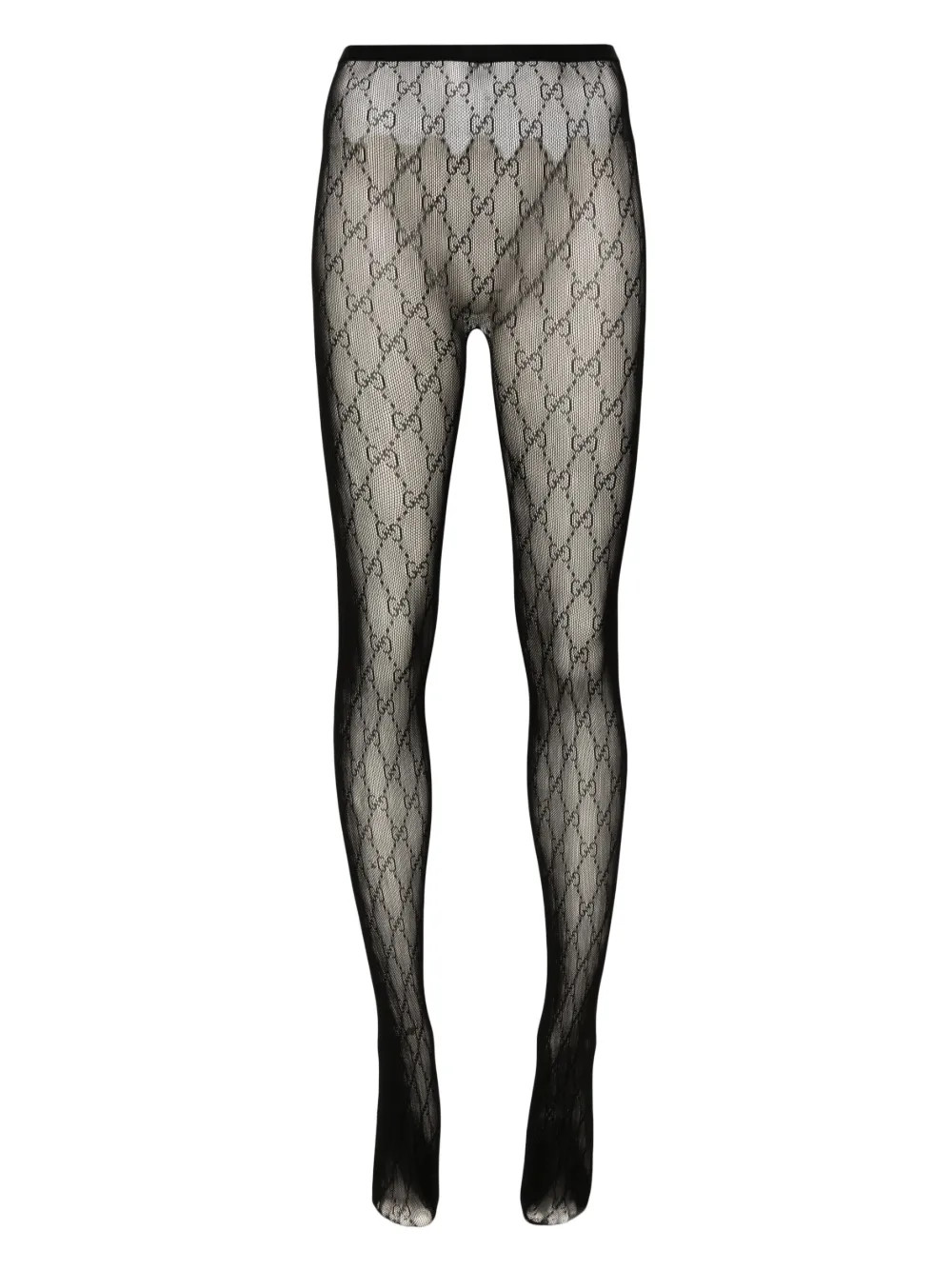 Gucci Interlocking G-logo Tights | Black | FARFETCH | Farfetch Global