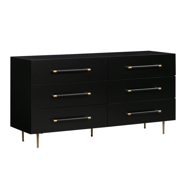 TOV Furniture Trident Black 6 Drawer Dresser | Walmart (US)