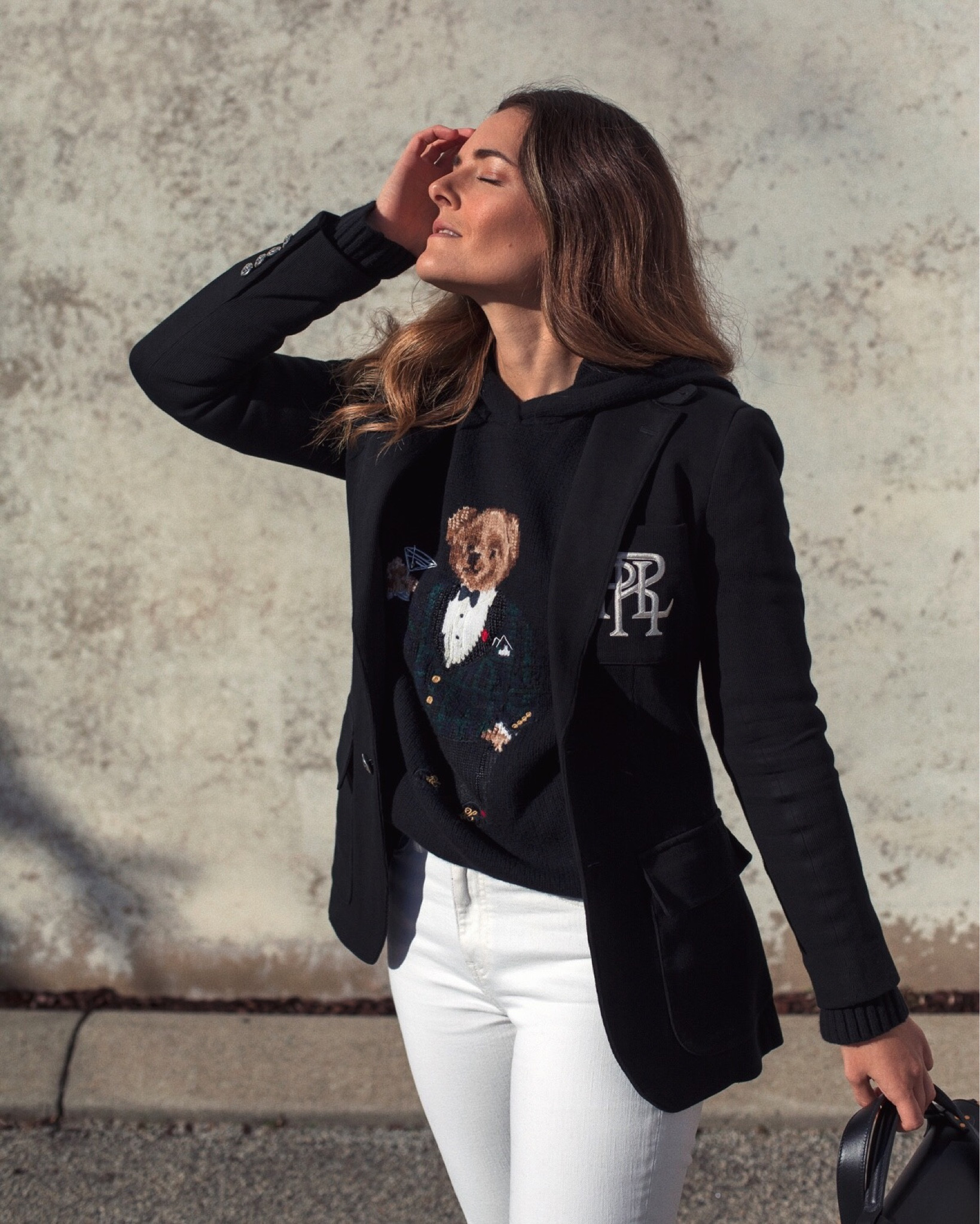 Ralph lauren blazer online black