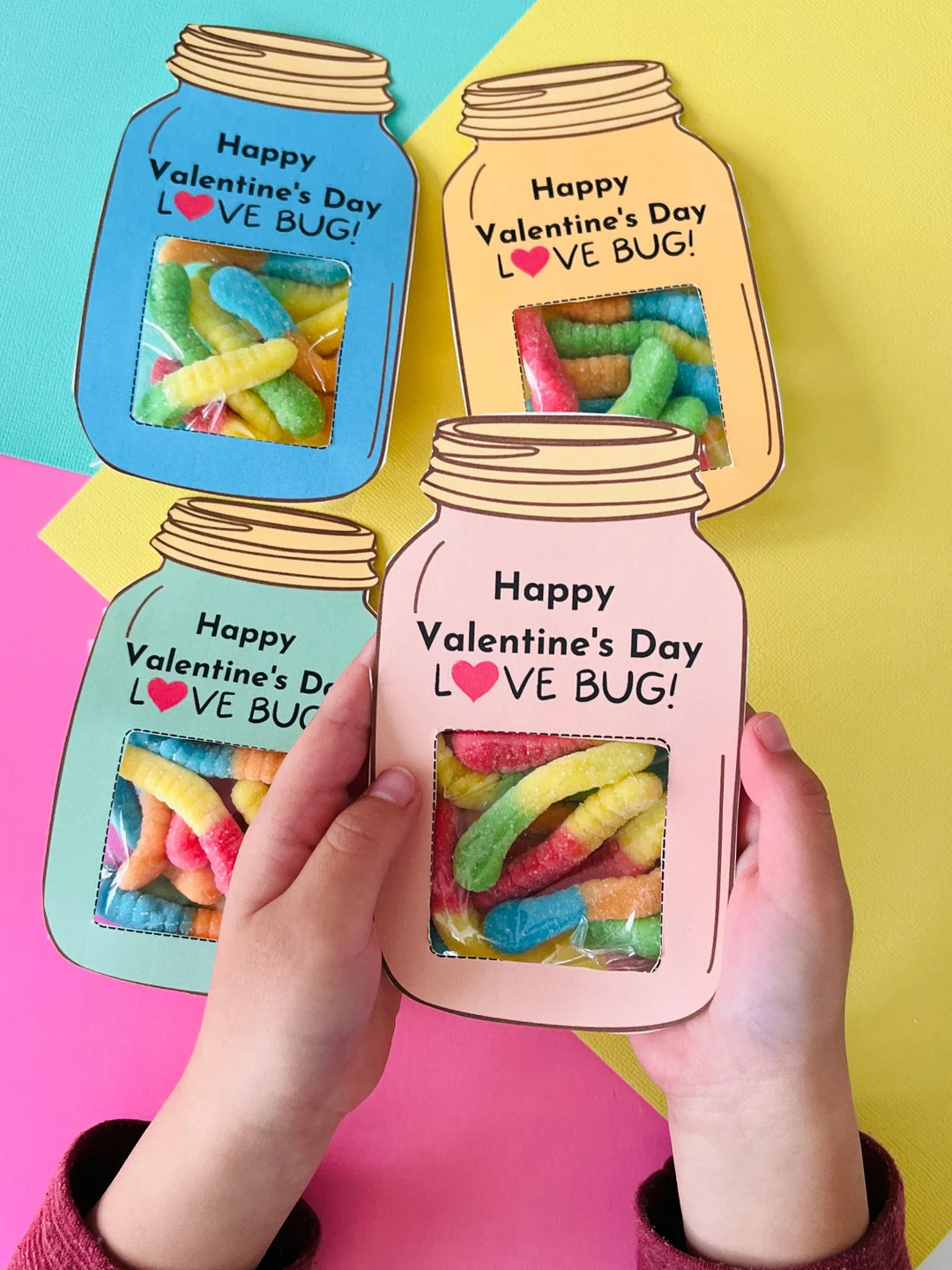 Love Bug Valentine Craft, Valentine Craft, Preschool Valentine, Valentine Card, Kids Valentine Ca... | Etsy (US)