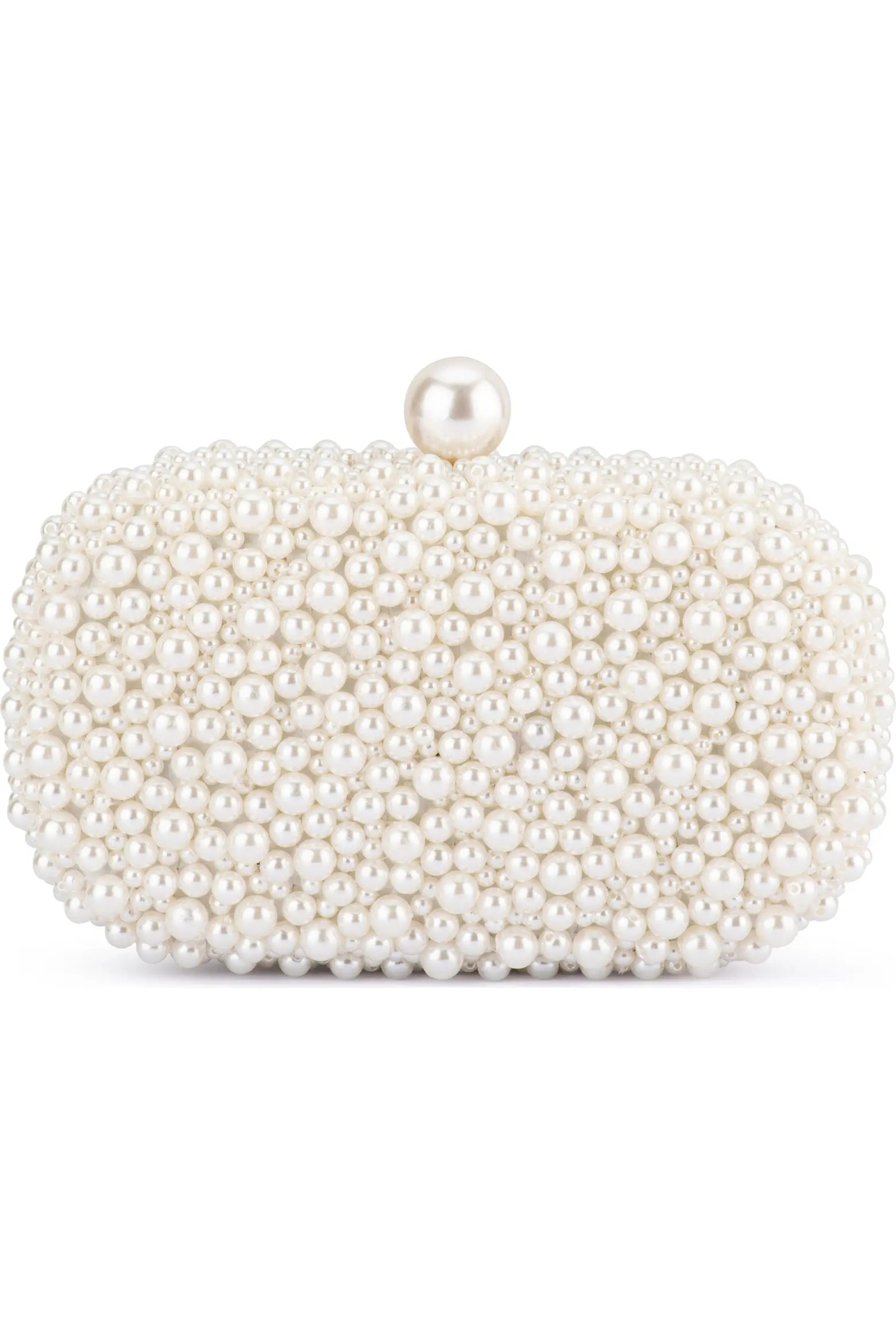 Olga Berg Valentina Faux Pearl Clutch (Women) | Nordstrom | Nordstrom