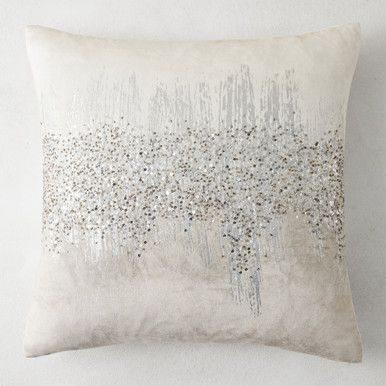 Joie De Vivre Pillow 22" - Grey | Zgallerie | Z Gallerie
