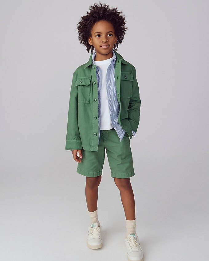 Limited-edition kids' slub cotton field jacket | J. Crew US