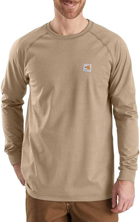 Carhartt Men's Flame Resistant Force Long Sleeve T Shirt (Big & Tall) | Amazon (US)