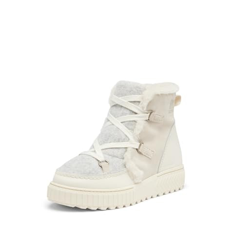 SOREL Women's ONA AVE Alpine Waterproof Boot - Chalk, Chalk - 9 | Amazon (US)