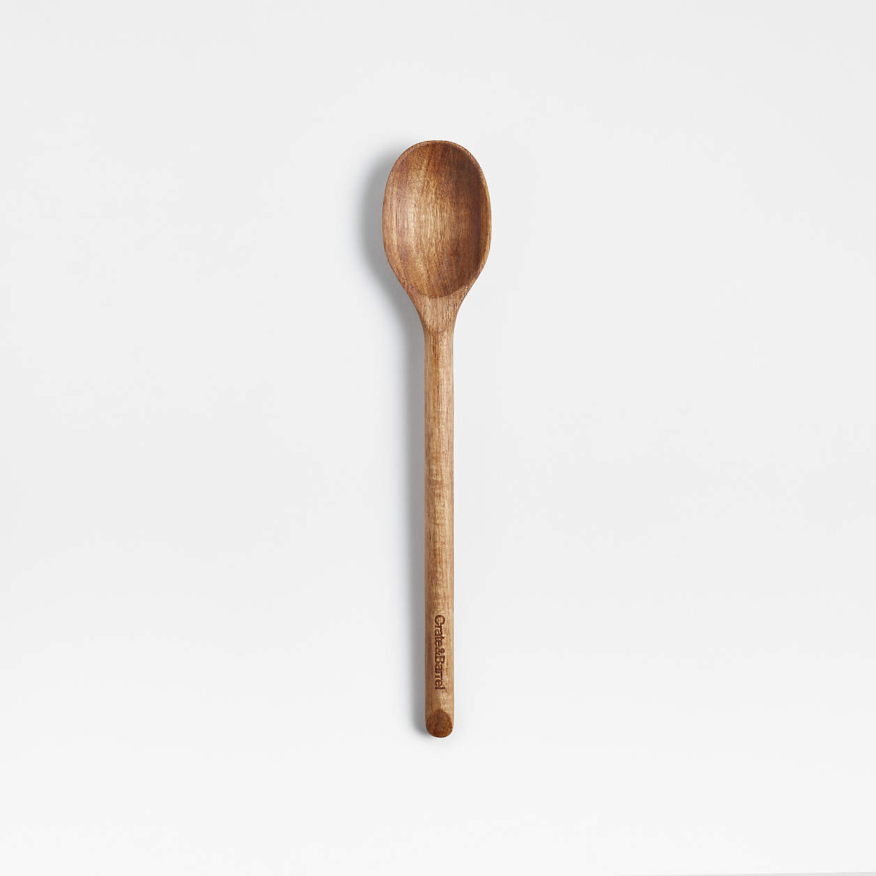 Small Acacia Wood Serving Spoon + Reviews | Crate & Barrel | Crate & Barrel