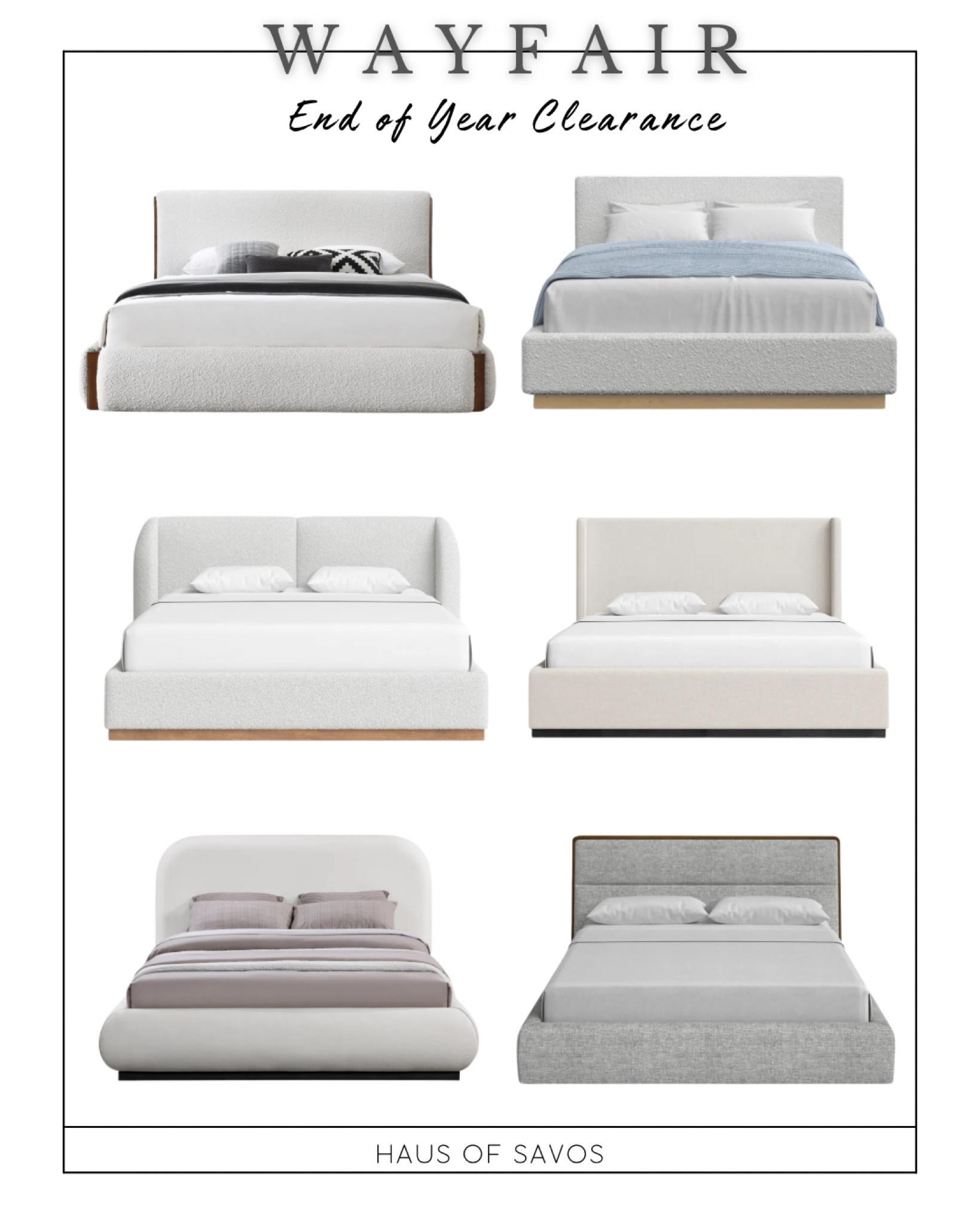 Modern beds, white bed, platform bed, low bed, Boucle bed, bedroom ideas, brown bed, canopy bed, upholstered bed, guest bedroom, organic modern, coastal, transitional 

#LTKStyleTip #LTKSaleAlert #LTKHome