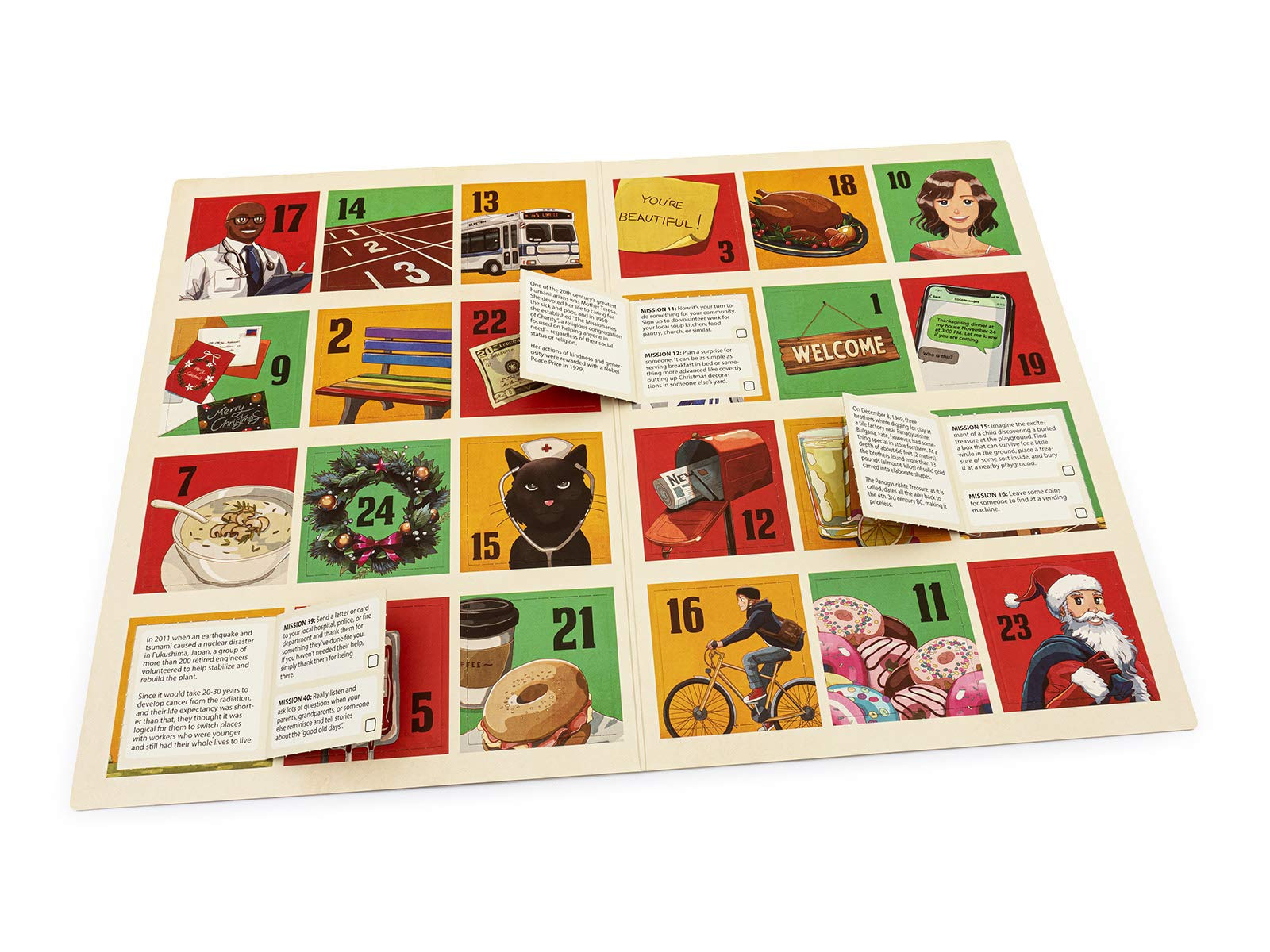 The Advent Calendar of Kindness – Do Random Acts of Kindness with Friends & Family in December,... | Amazon (US)