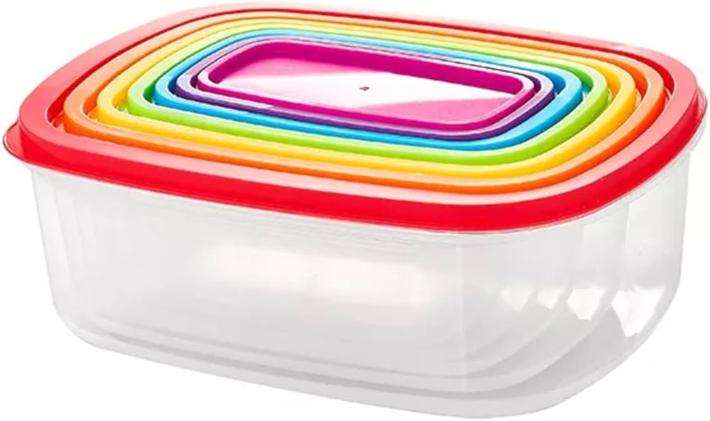 14 PC Food Storage Containers with Lids | Amazon (US)