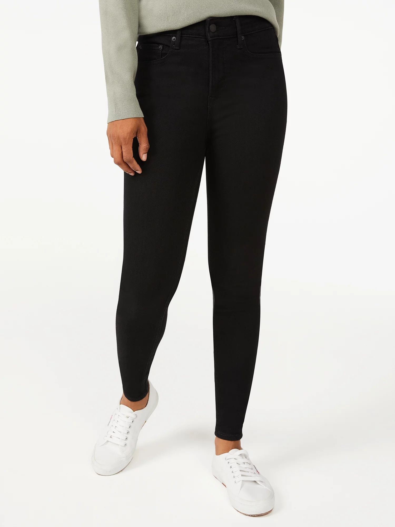 Free Assembly Women's High-Rise Jeggings | Walmart (US)