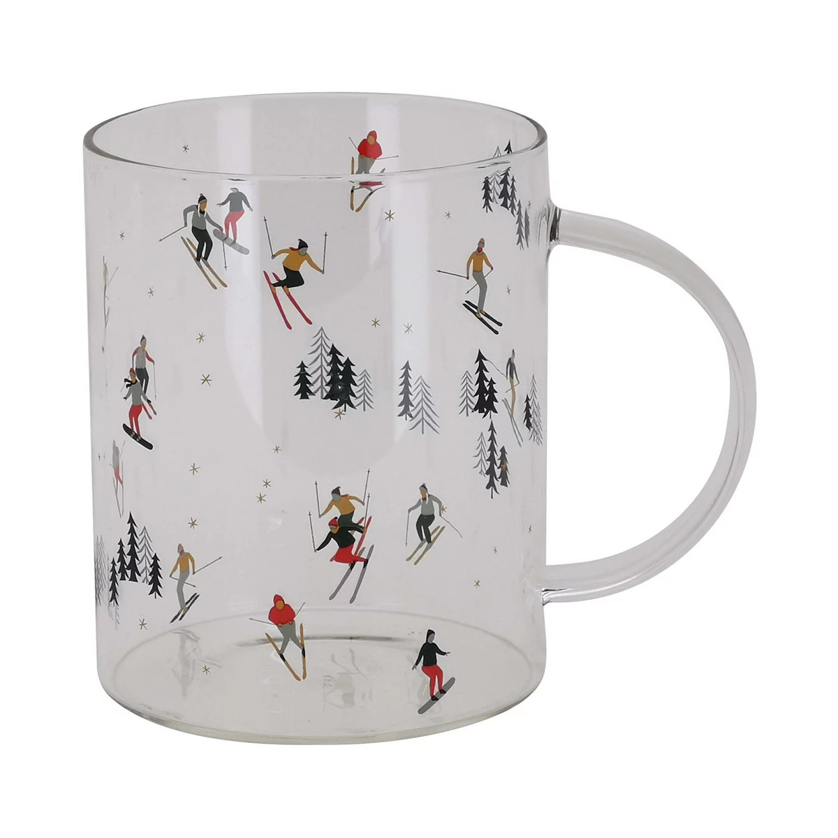 St. Nicholas Square® Skiers Glass Mug | Kohl's