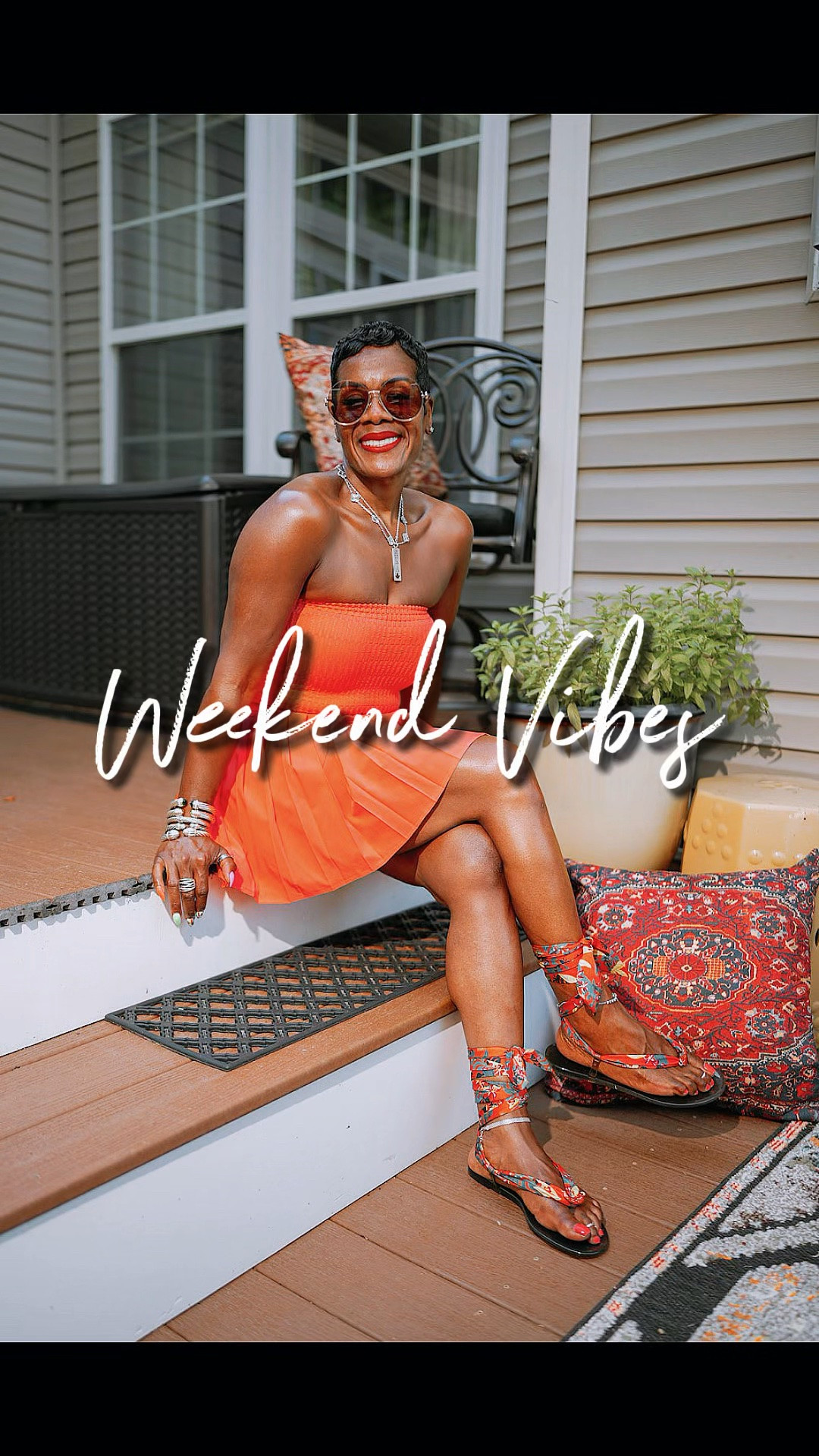 Sunkissed! The weekend owes me nothing! This adorable set was so cute and even more comfy!! Shop the Look! 🛍️

#LTKgrwm #LTKootd #LTKSaleAlert