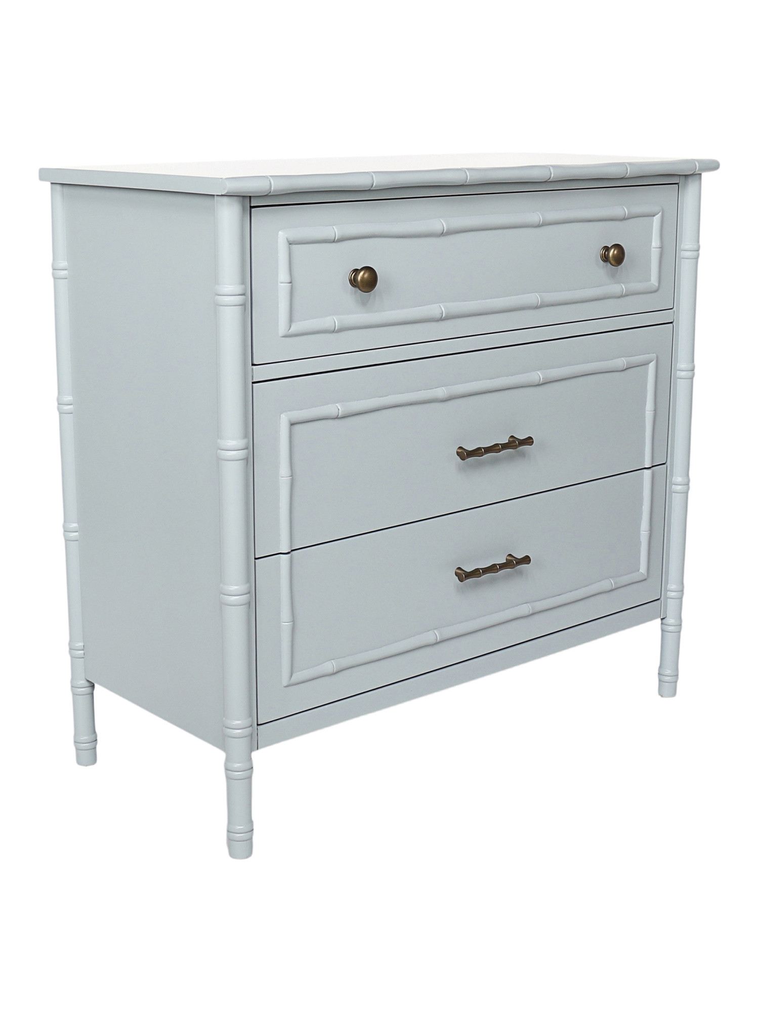 34x16x32 3 Drawer Chest With Bamboo Look Details | TJ Maxx