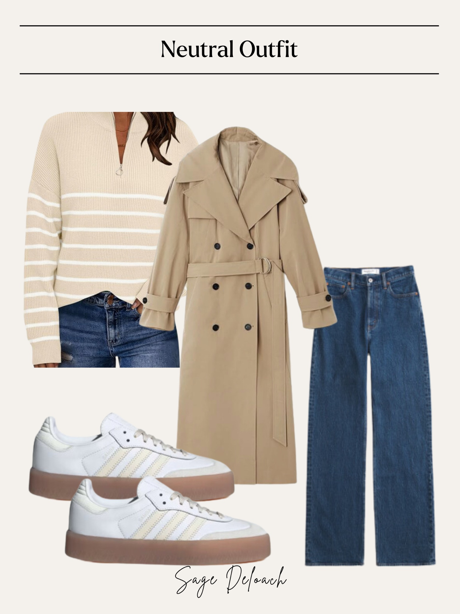 Neutral outfit, fall outfit 