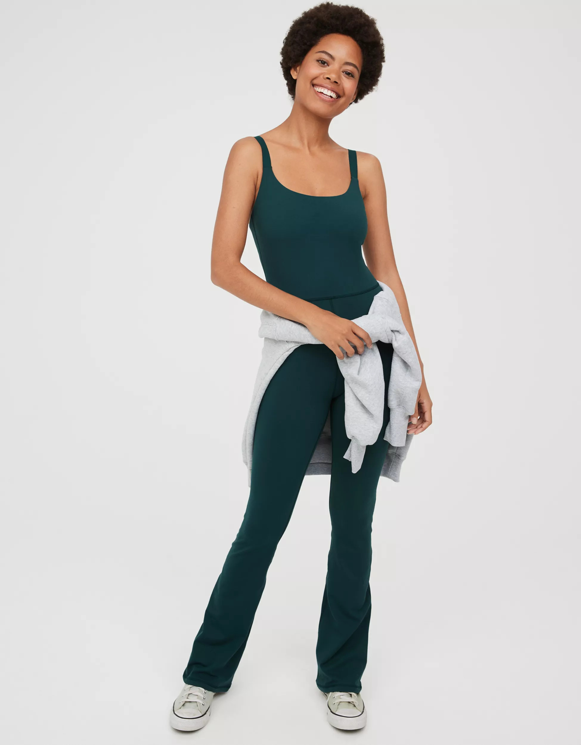 OFFLINE By Aerie The Hugger Bootcut Jumpsuit | Aerie