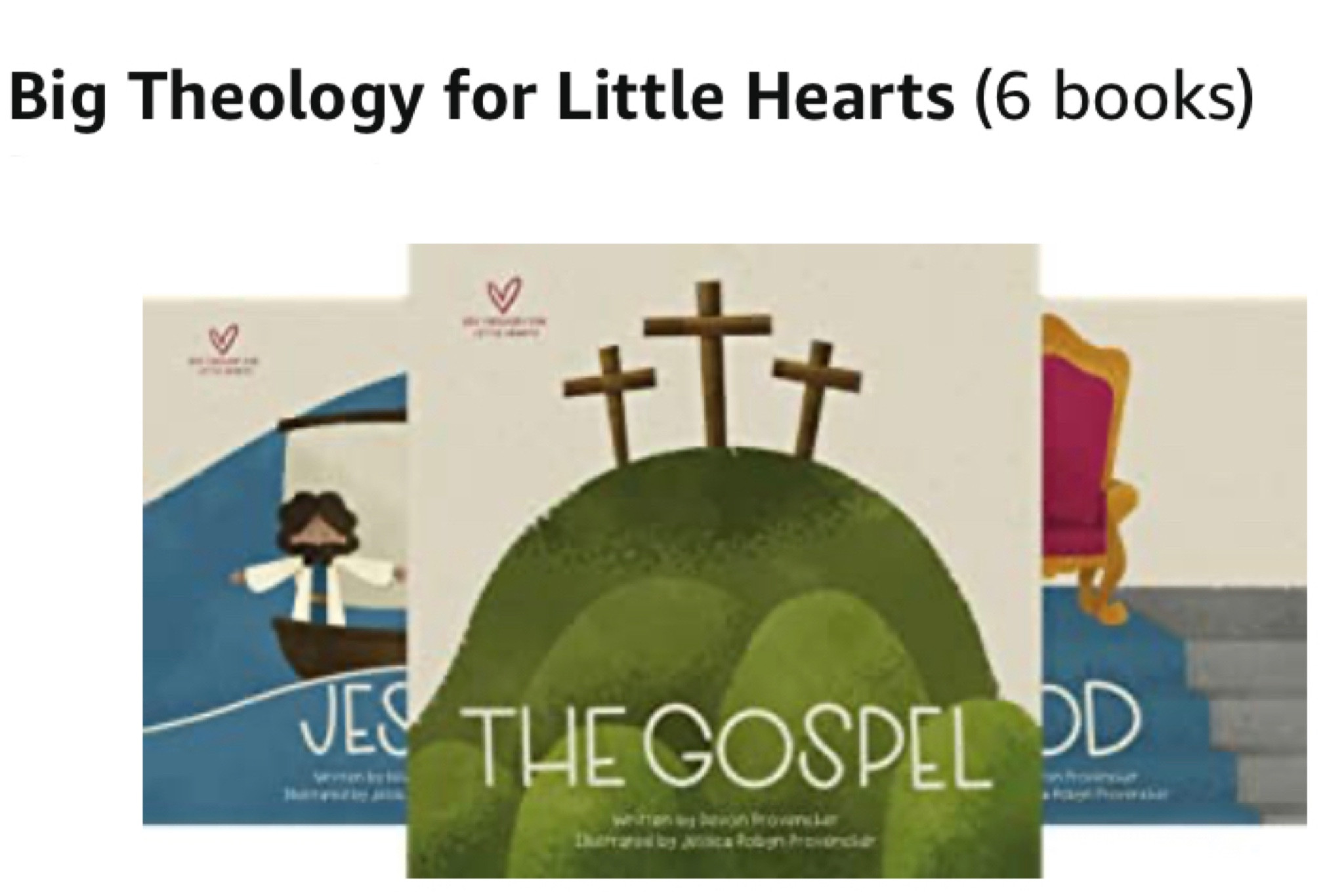 Website Description: “This board book series that teaches children ages 1–5 key Christian truths in easy-to-understand terms. Each book introduces a big idea from the Bible with ten simple definitions and corresponding illustrations to help young minds grasp a foundational understanding of theology."