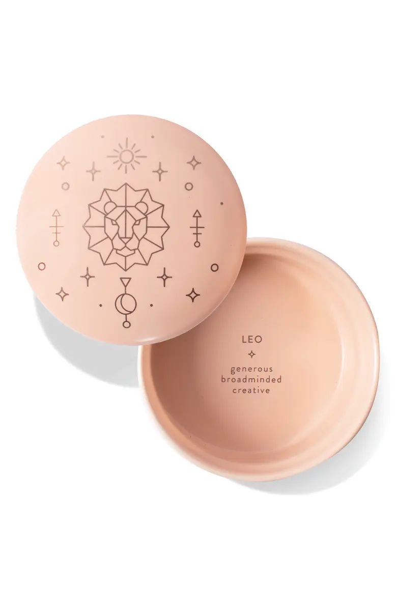 2-Piece Zodiac Round Ceramic Trinket Box | Nordstrom