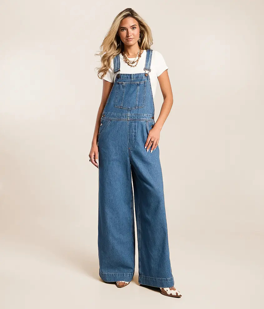 Retro Denim Overalls | Buckle
