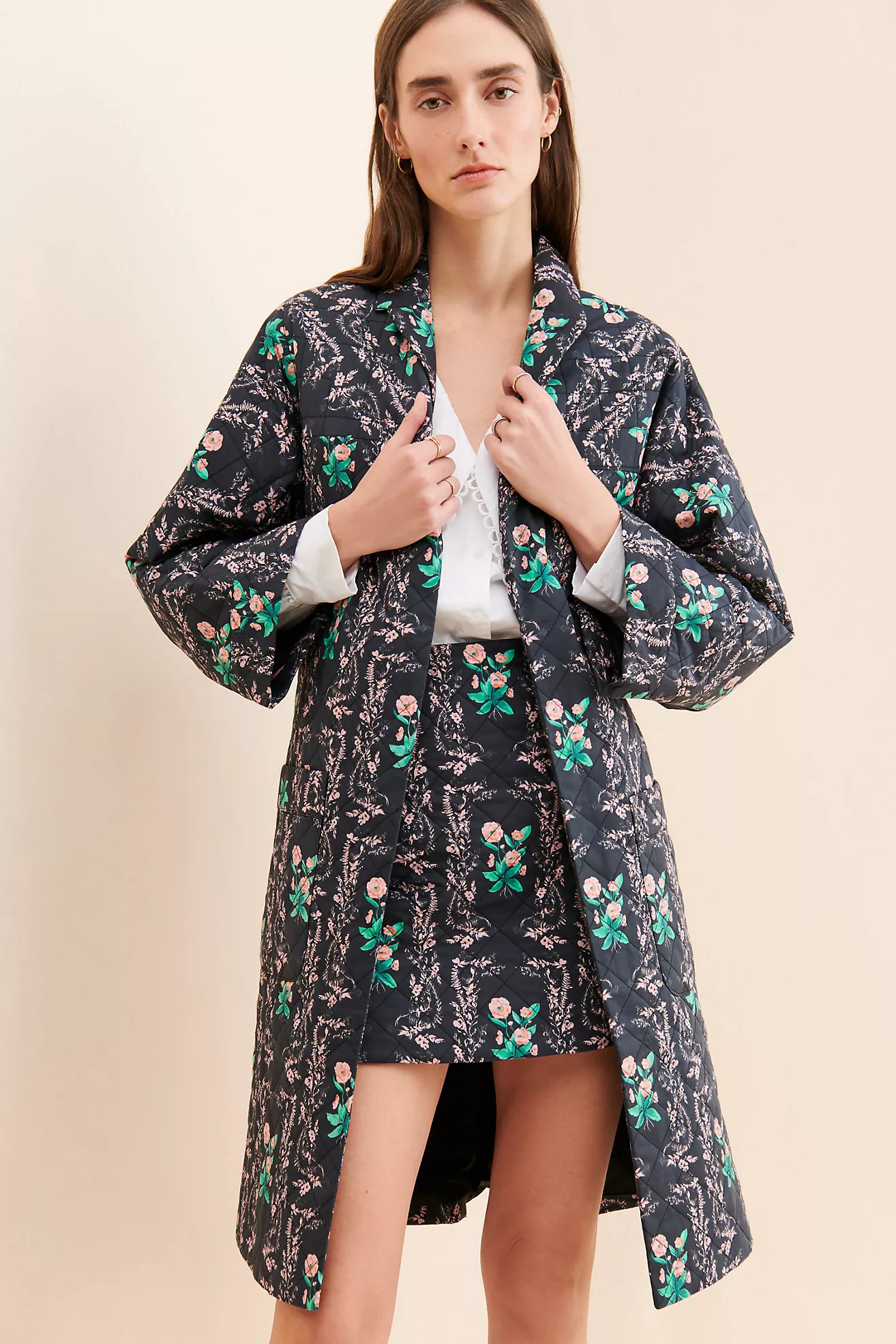 Rachel Antonoff Louie Quilted Duster | Anthropologie (US)