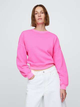 VintageSoft Wedge Crewneck Sweatshirt | Gap (US)