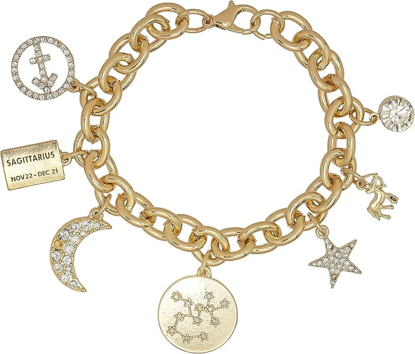 Madison Tyler Personalization Collection Gold Plated Zodiac Constellation Symbol, Name Plate, Moon,  | Amazon (US)