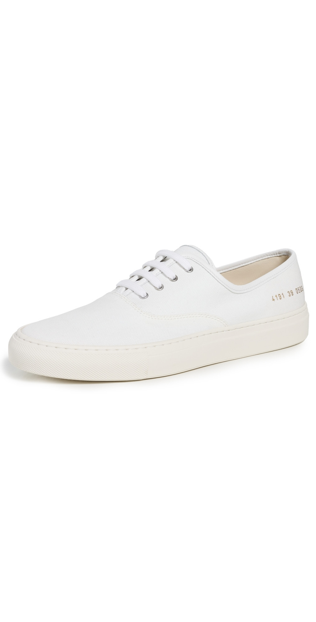 Common Projects Four Hole Slip On Sneakers White 41 | Shopbop