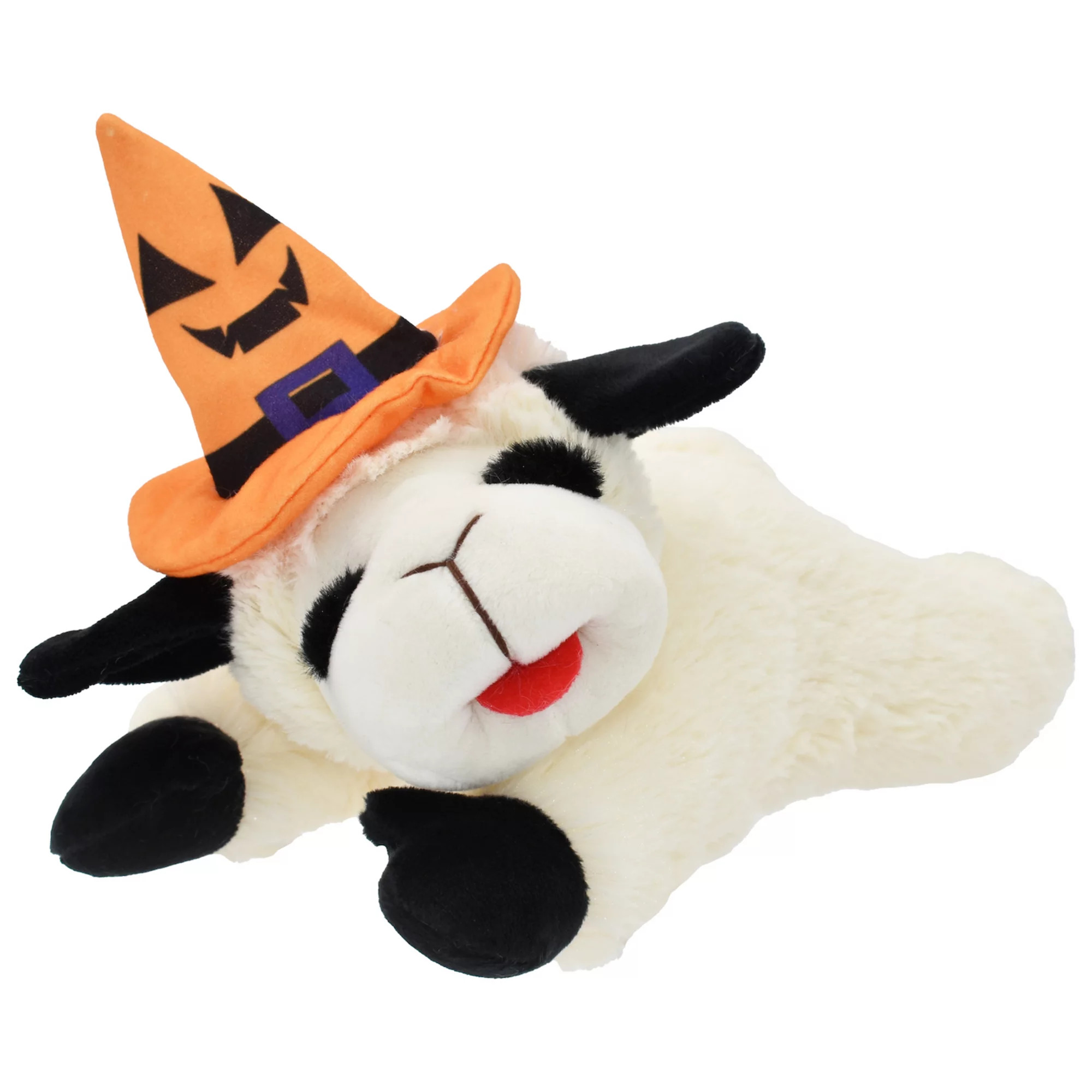 Multipet Crinkly Lamb Chop Dog Toy with Jack-O-Lantern Witch Hat 16 inches | Kohl's