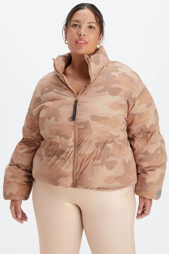 Wander Cropped Puffer | Fabletics - North America