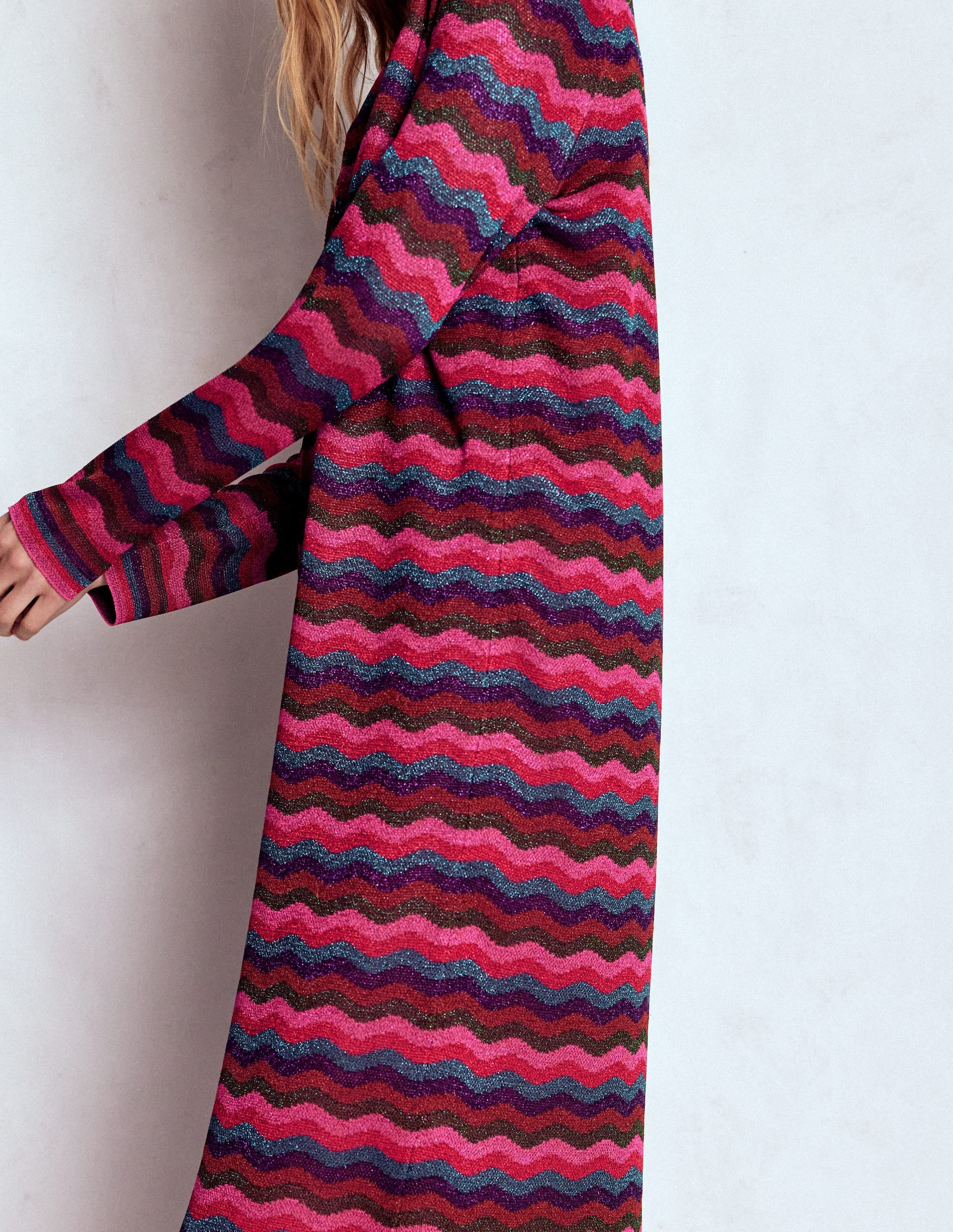 Edge to Edge Cardigan Coat-Multi | Boden (US)