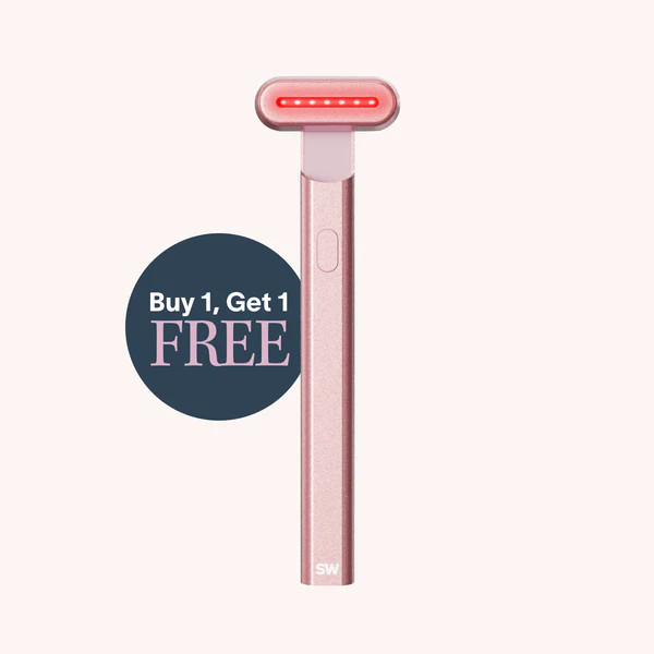 4-in-1 Radiant Renewal Skincare Wand with Red Light Therapy | Solawave