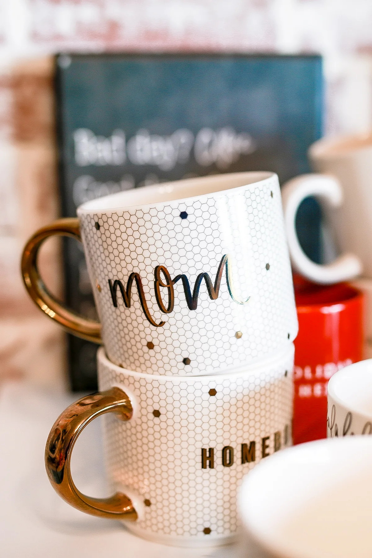 Mom Tile Coffee Mug - 17 oz | Abandoned Cakes