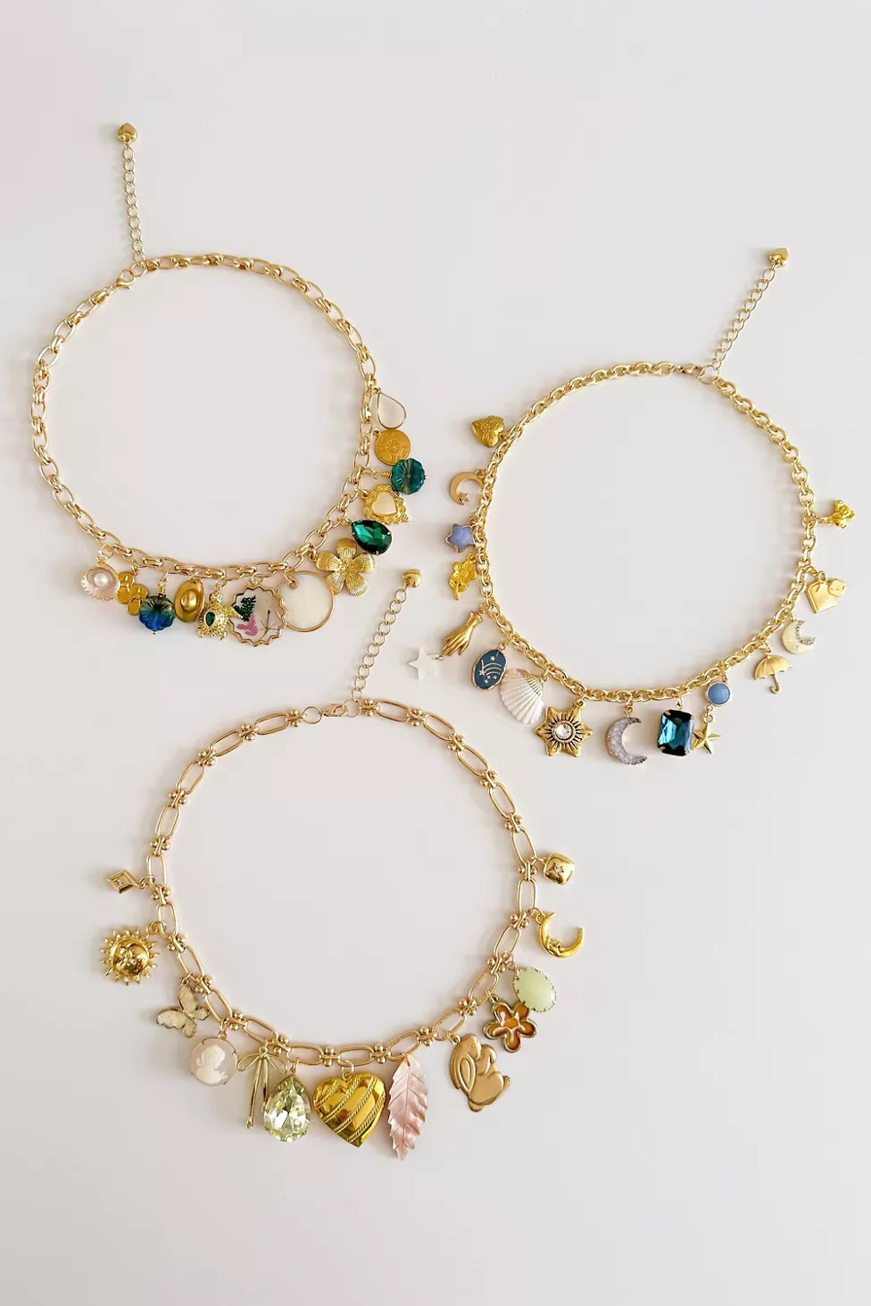 Shop Charming Tea Unique Assorted Charm Necklace | Urban Outfitters (US and RoW)