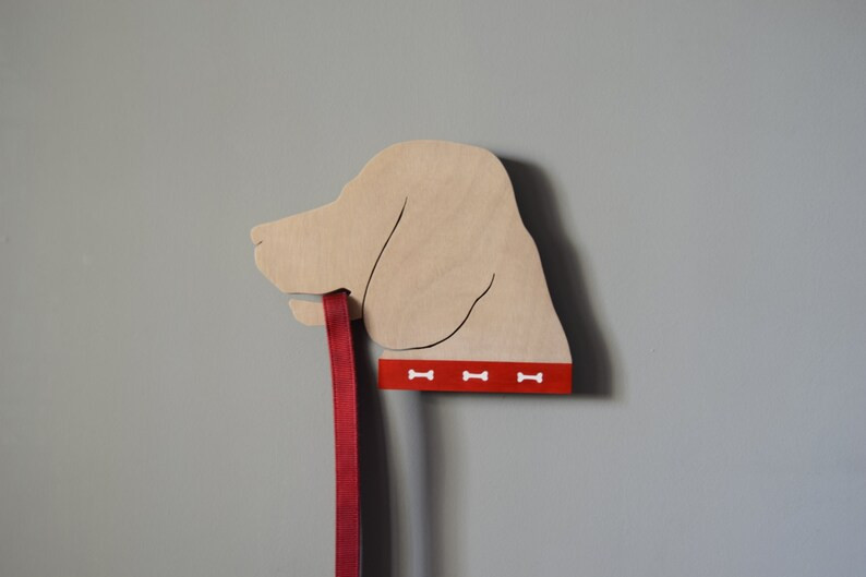 Beagle Dog Leash Holder Handmade Unique Pet Storage Leash Hook Dog Accessories | Etsy (US)