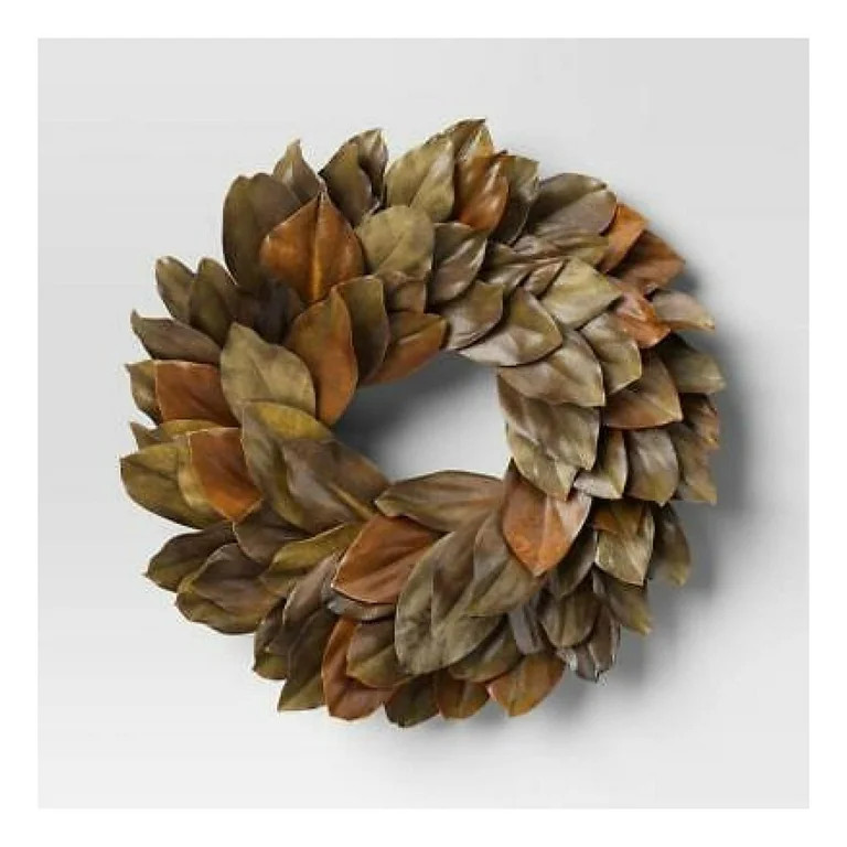 Preserved Magnolia Wreath - FENG20 - Walmart.com | Walmart (US)