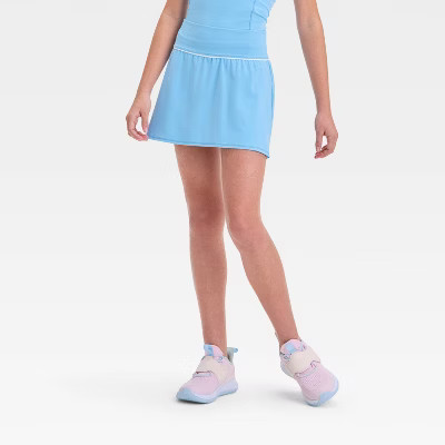 Girls' Everyday Soft Piped Skort - All In Motion™ | Target