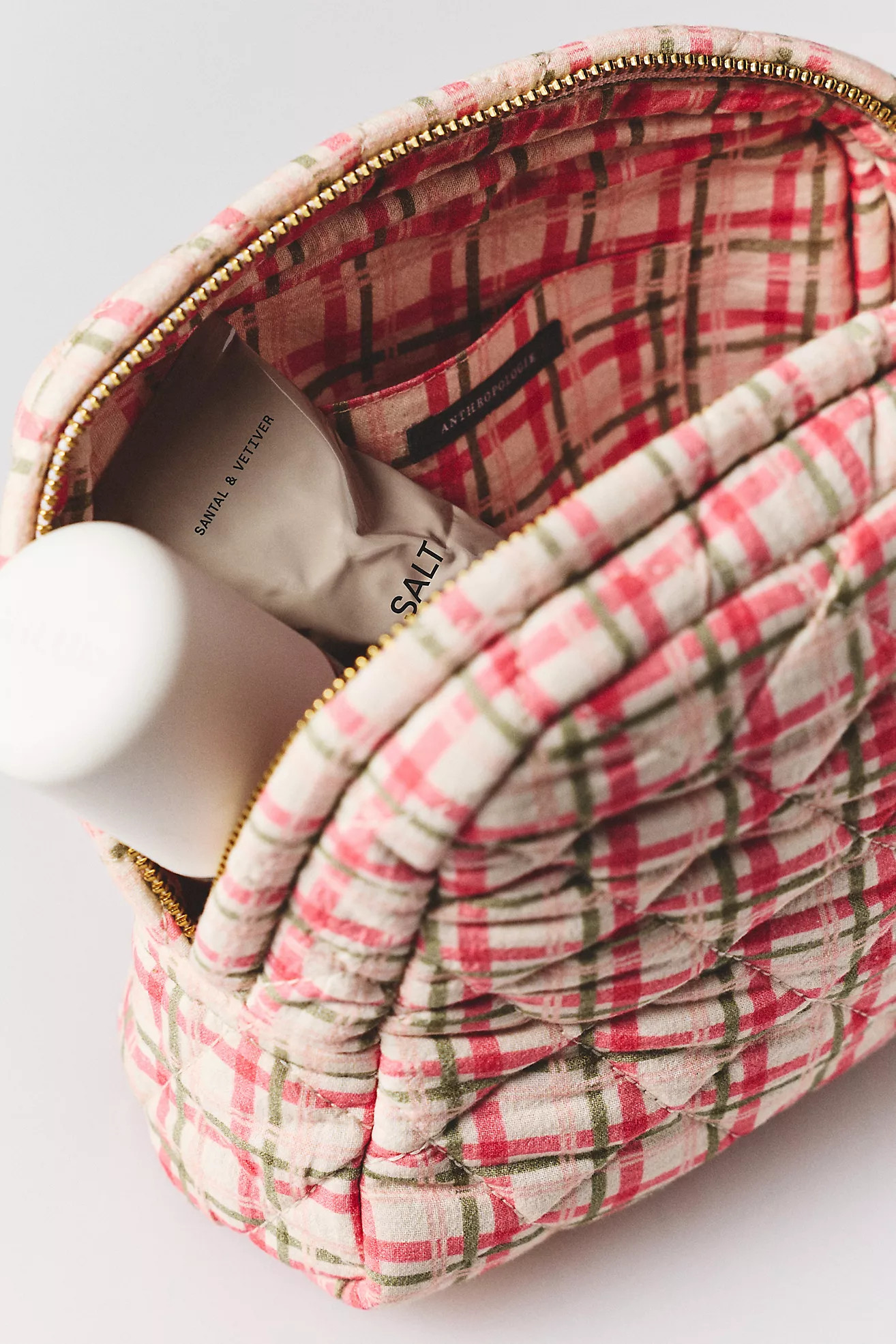 By Anthropologie Half Moon Printed Cosmetic Bag | Anthropologie (US)