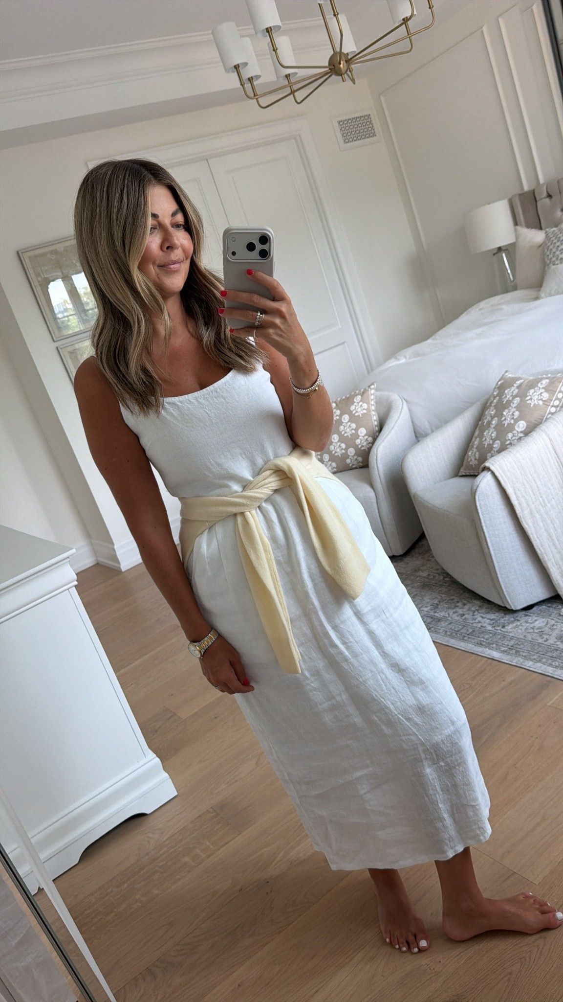 Transitioning this linen to fall with @Quince #quincepartner

#LTKcanada #LTKdresses #LTKstyletip