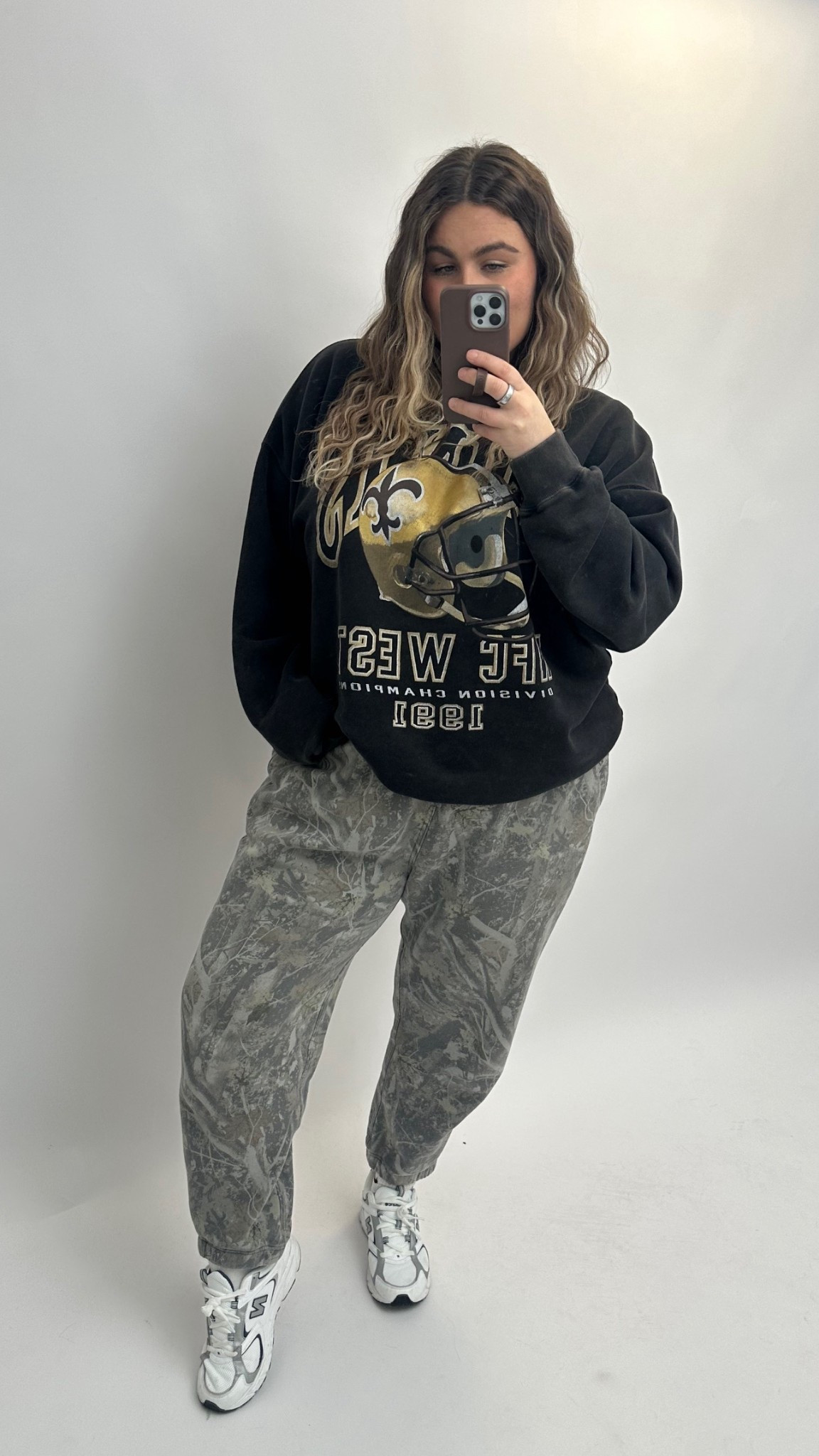 Casual OOTD
Camo, NFL crew, plus size 

#LTKmorningroutine #LTKootd #LTKdayinmylife