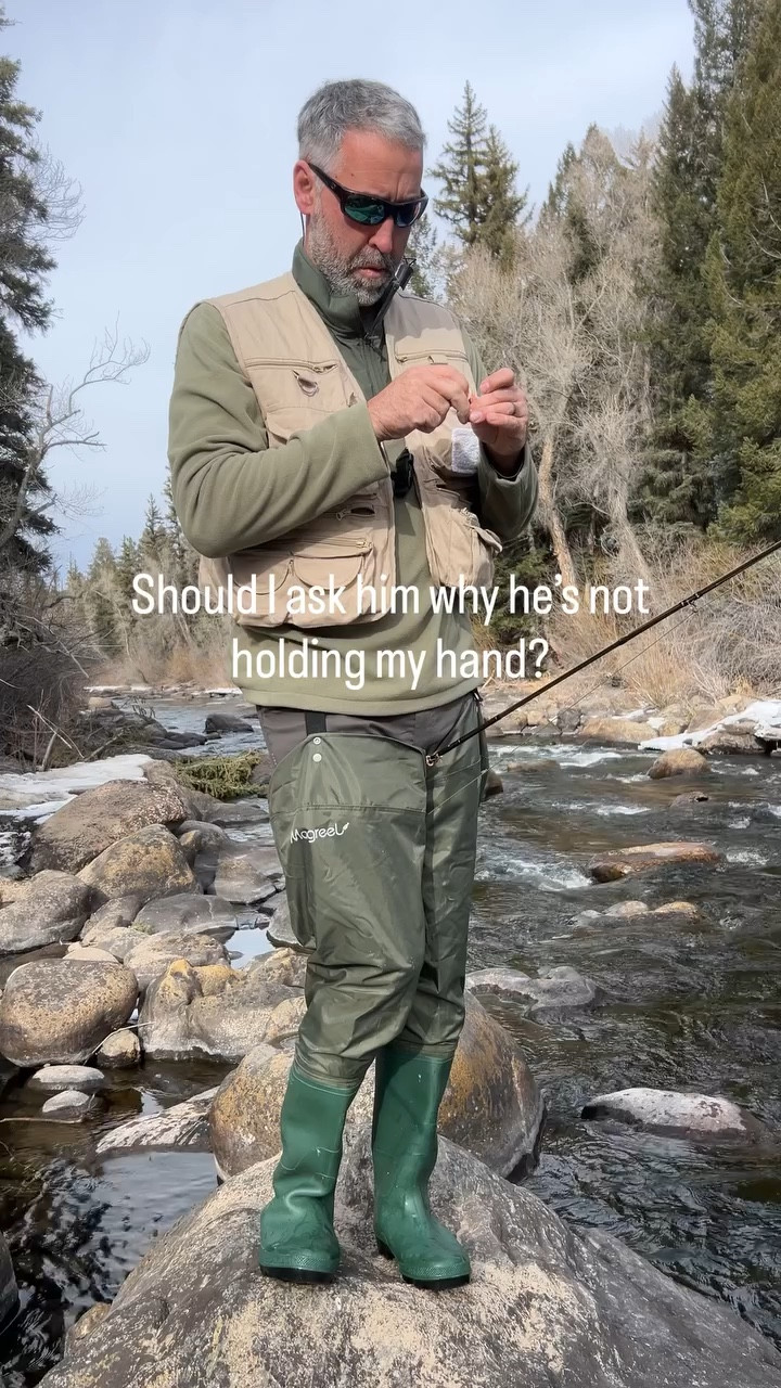 He just handed my rod back with a new fly and went back to fishing. 

#yourfavoriteinfluencerinthewild #colorado #basspro

#LTKTall #LTKOver40 #LTKActive
