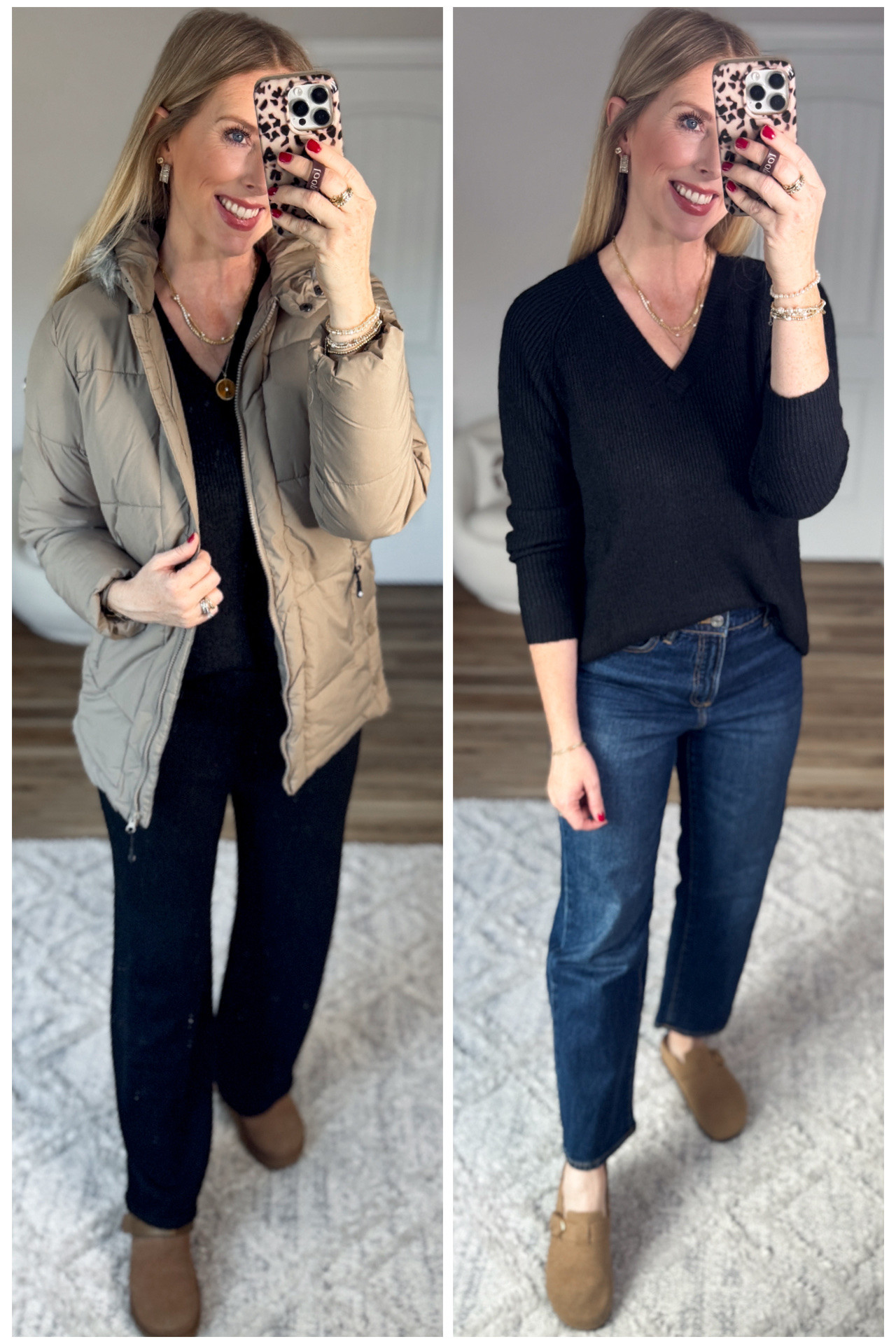 2 ways to style this time and tru sweater lounge set from Walmart! 

#LTKFindsUnder50 #LTKootd