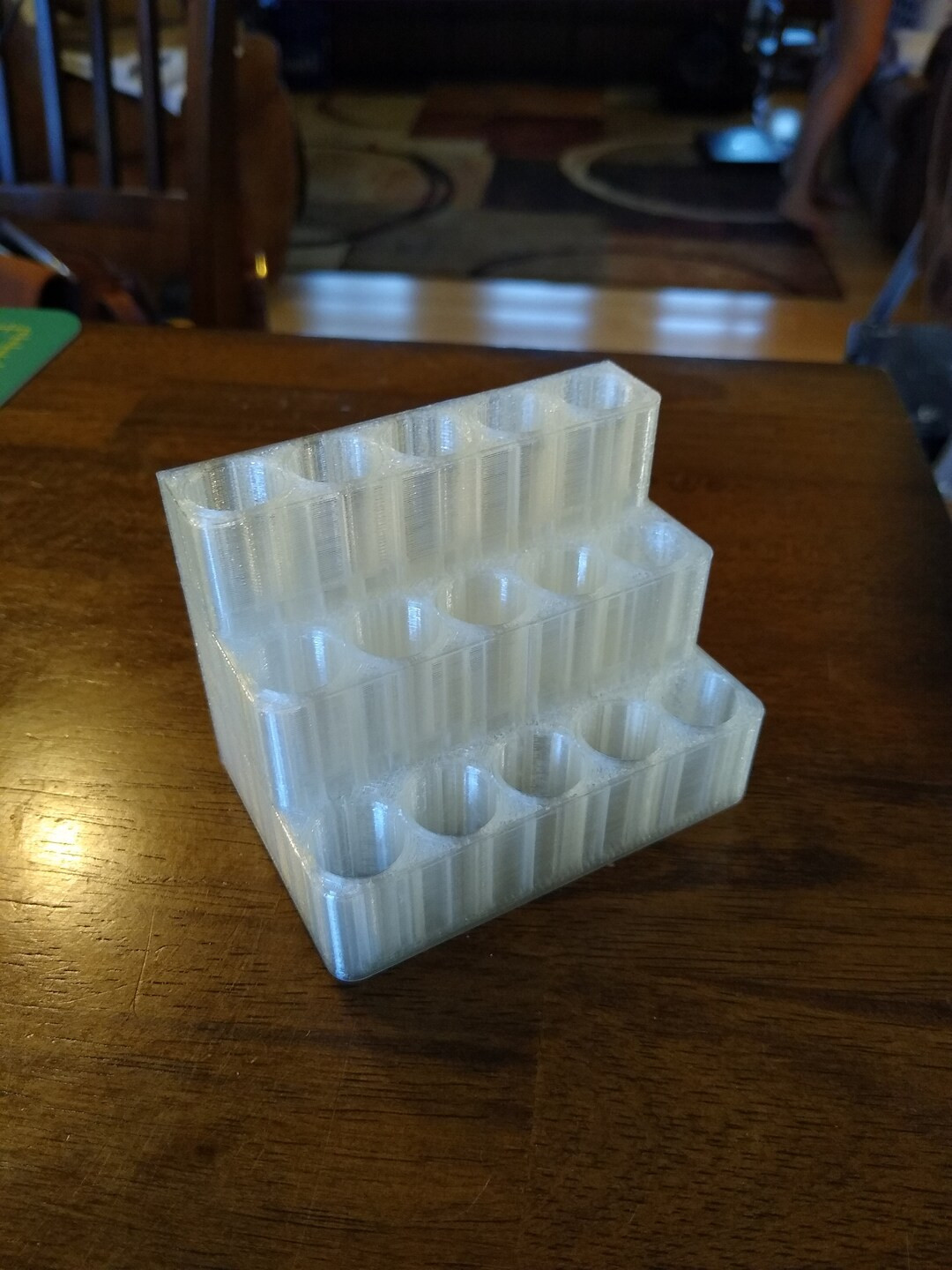 tiered sample spray vial holder for perfume / cologne bottles with spray caps | Etsy (US)