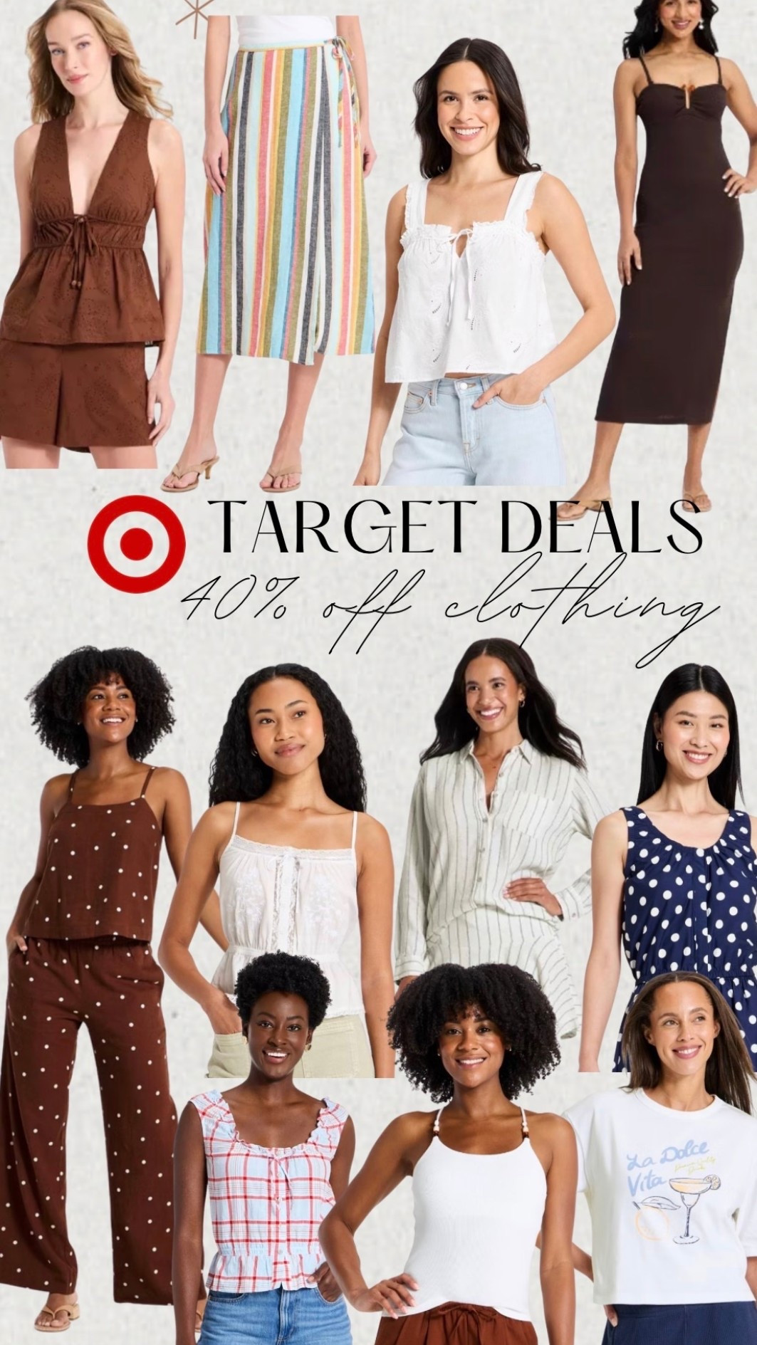 Target 40% off clothing

#LTKgrwm #LTKSaleAlert #LTKootd