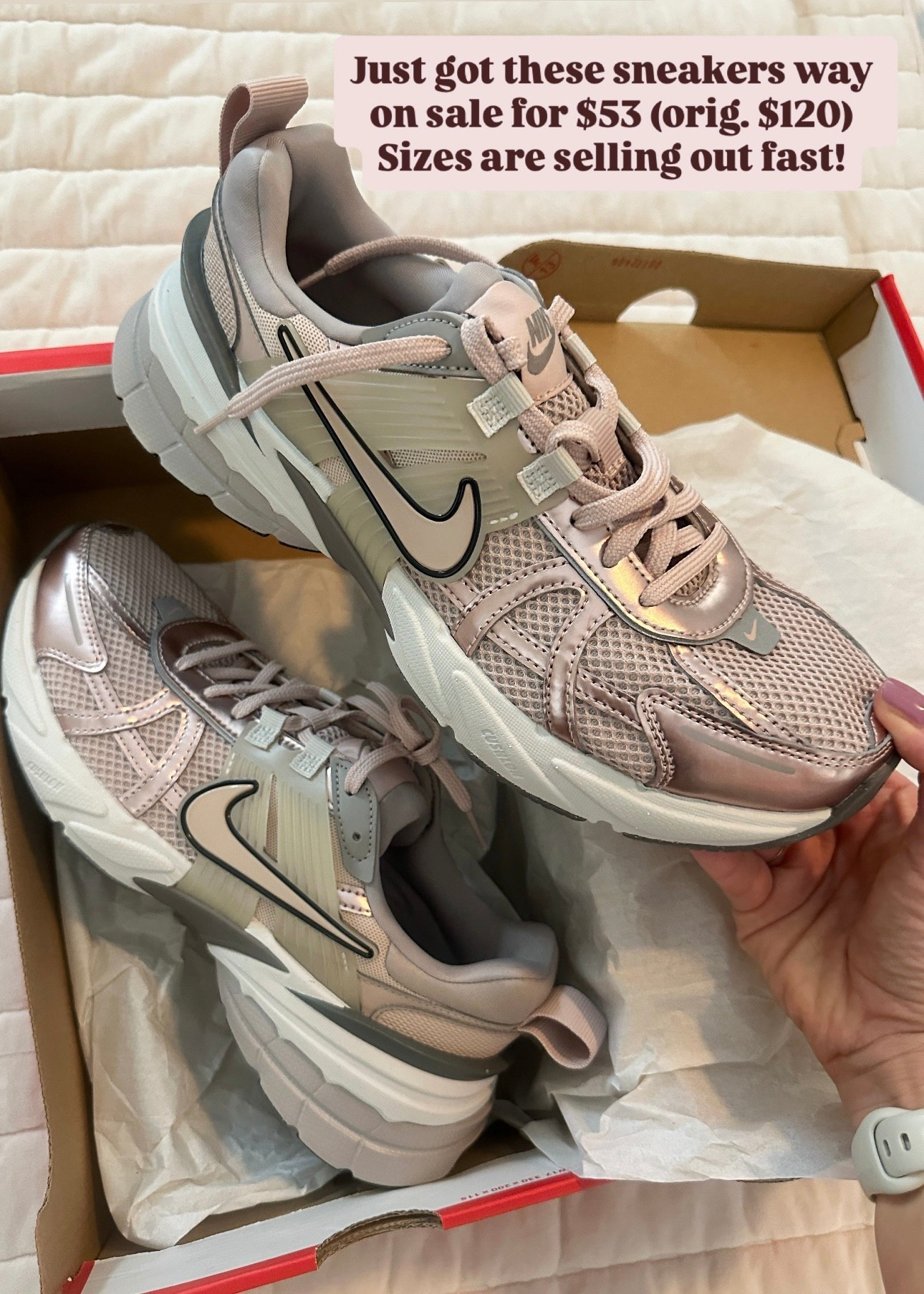 Nike Women's V2K Running Shoes Athletic Sneakers 

#LTKSaleAlert #LTKShoeCrush #LTKActive