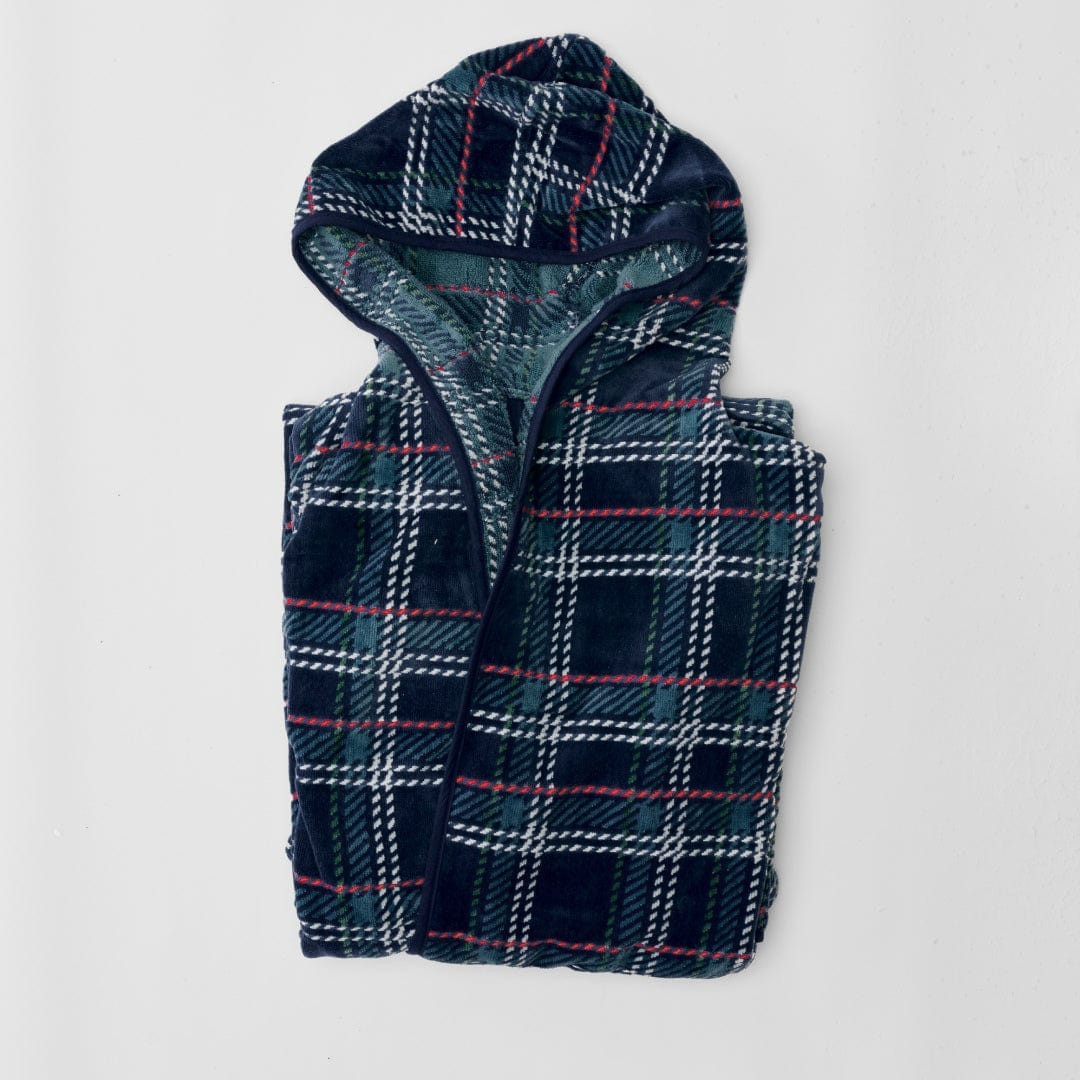 Men's Personalized Long Plush Luxury Robe | Weezie Towels | Weezie Towels